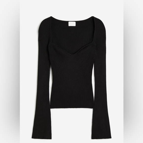 Brand new  hm RIB-KNIT SWEATER size s - Picture 1 of 4